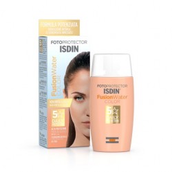 ISDIN Fotoprotector FusionWater Color crema solare protettiva uniformante 50 ml