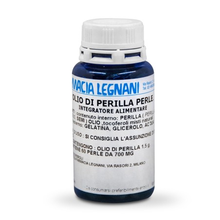 Olio di Perilla integratore per difese immunitarie 60 perle Olio di Perilla integratore per difese immunitarie 60 perle