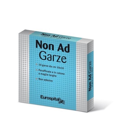 Non Ad Garza Antiaderente Paraffinata Monouso 10x10 cm 10 Pezzi Non Ad Garza Antiaderente Paraffinata Monouso 10x10 cm 10 Pezzi