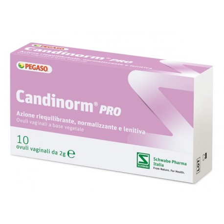 Candinorm Pro 10 Ovuli Vaginali ad Azione Riequilibrante