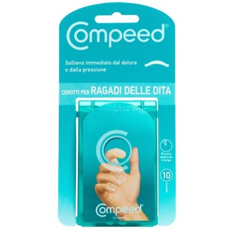 Compeed Ragadi delle Dita - Cerotti per le ragadi delle dita delle mani 10 pezzi