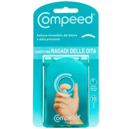 Compeed cerotti per le ragadi delle dita delle mani 10 pezzi Compeed cerotti per le ragadi delle dita delle mani 10 pezzi