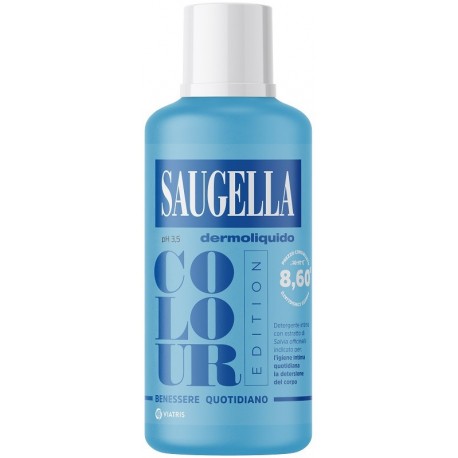 Saugella Dermoliquido Blu Colour Edition detergente intimo protettivo 500 ml