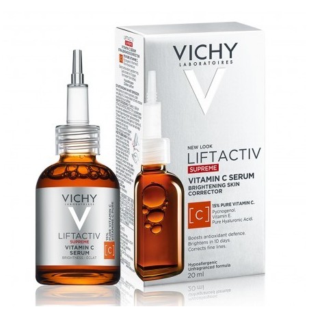 Vichy Liftactiv Supreme Vit C - Siero viso illuminante alla vitamina C 20 ml Vichy Liftactiv Supreme Vit C - Siero viso illuminante alla vitamina C 20 ml