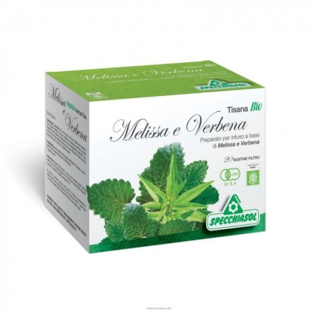 Specchiasol Tisana Melissa e Verbena 20 bustine Specchiasol Tisana Melissa e Verbena 20 bustine