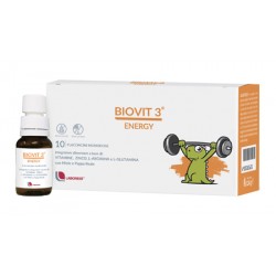 Biovit 3 Energy integratore ricostituente con pappa reale 10 flaconcini da 10 ml