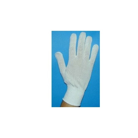Guanto in Cotone Bianco Misura 6,5 Guanto in Cotone Bianco Misura 6,5