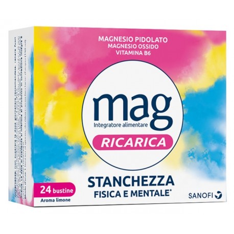 Mag Ricarica 24 Ore - Integratore Energizzante 24 Bustine