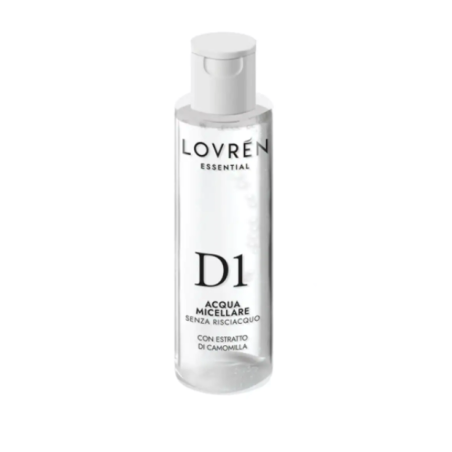 Lovren Essential D1 Acqua micellare struccante viso e occhi 100 ml Lovren Essential D1 Acqua micellare struccante viso e occhi 100 ml