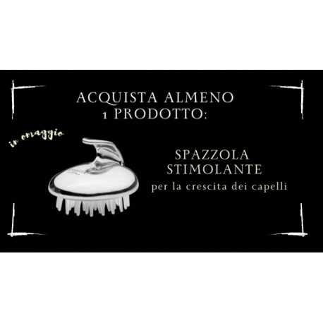 Spazzola stimolante per capelli omaggio