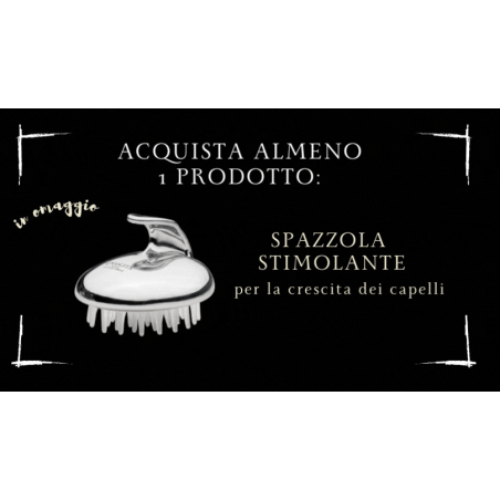 Spazzola stimolante per capelli omaggio