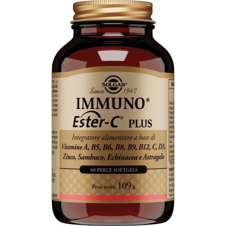 Solgar Immuno Ester C-Plus 60 perle - Integratore per le difese immunitarie Solgar Immuno Ester C-Plus 60 perle - Integratore per le difese immunitarie