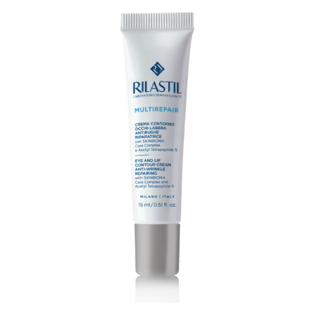 Rilastil Multirepair crema contorno occhi e labbra antirughe 15 ml Rilastil Multirepair crema contorno occhi e labbra antirughe 15 ml