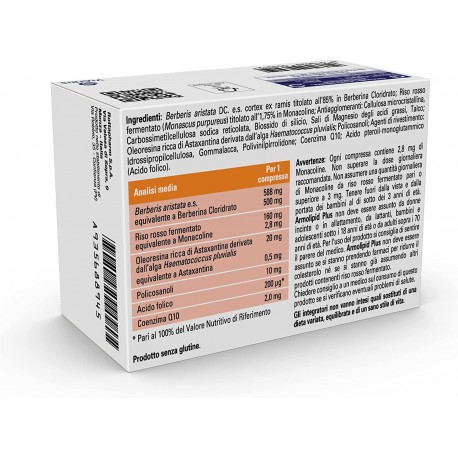 Armolipid Plus 60 Compresse - Prodotto Italiano Armolipid Plus 60 Compresse - Prodotto Italiano