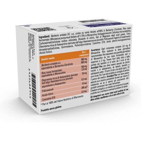 Armolipid Plus 60 Compresse - Prodotto Italiano Armolipid Plus 60 Compresse - Prodotto Italiano