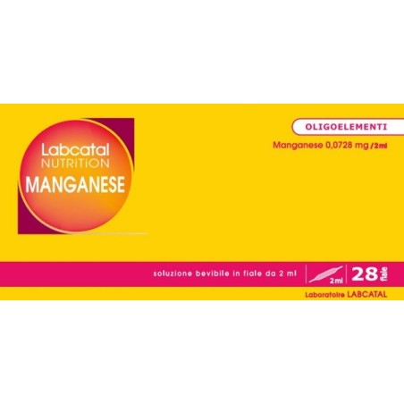 Labcatal Nutrition Manganese 28 Fiale Labcatal Nutrition Manganese 28 Fiale