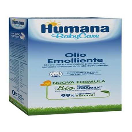 Humana Baby Care Olio Emolliente 250 ml