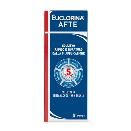 Euclorina Afte Collutorio 120 ml