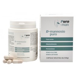 Puro Man D-Mannosio Puro integratore contro la cistite 80 capsule