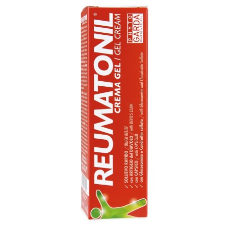 Reumatonil Crema gel lenitivo per dolori 50 ml Reumatonil Crema gel lenitivo per dolori 50 ml