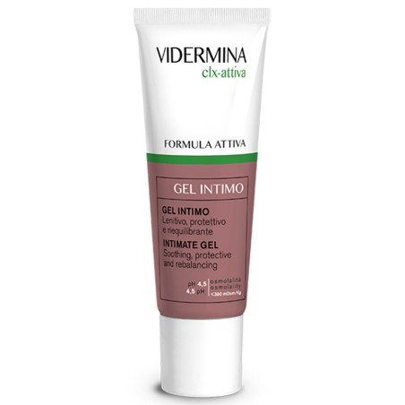 Vidermina Clx Gel Intimo Lenitivo, Protettivo e Riequilibrante 30ml Vidermina Clx Gel Intimo Lenitivo, Protettivo e Riequilibrante 30ml