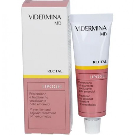 Vidermina Rectal Lipogel per Prevenire e Trattare le Emorroidi 30ml