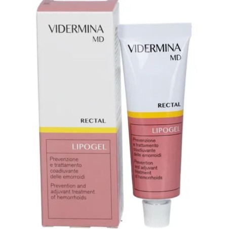 Vidermina Rectal Lipogel per Prevenire e Trattare le Emorroidi 30ml Vidermina Rectal Lipogel per Prevenire e Trattare le Emorroidi 30ml