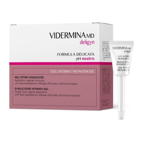 Vidermina Deligyn Gel Intimo Monodose 6 Applicatori da 5ml Vidermina Deligyn Gel Intimo Monodose 6 Applicatori da 5ml