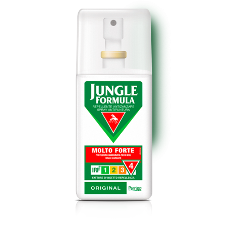 Jungle Formula Molto Forte 75 ml Spray Contro le Zanzare Tropicali Jungle Formula Molto Forte 75 ml Spray Contro le Zanzare Tropicali