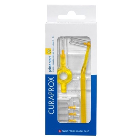 Curaprox Prime Start 09 Scovolino Yellow 5 Pezzi Curaprox Prime Start 09 Scovolino Yellow 5 Pezzi
