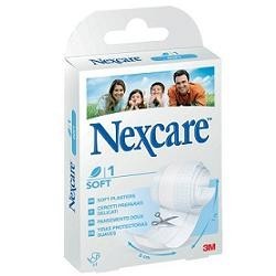 Confezione di Nexcare Soft Striscia con una striscia di cerotto lunga 100 cm e larga 8 cm