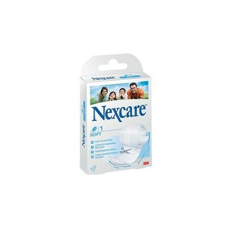 Nexcare Cerotto Soft Striscia 100 x 8 cm Nexcare Cerotto Soft Striscia 100 x 8 cm