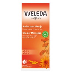 Confezione da 200ml di Olio per Massaggi all'arnica da Weleda