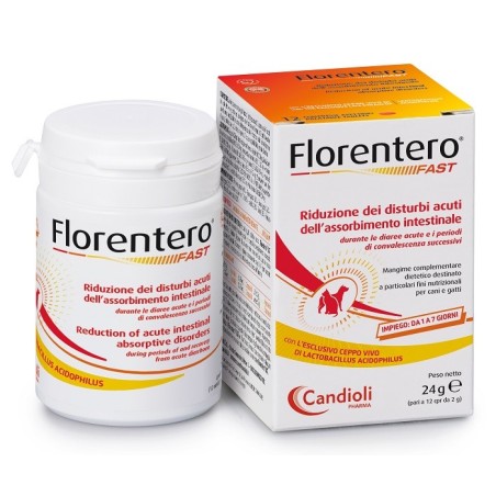 Florentero Fast Barattolo 12 Compresse Appetibili Florentero Fast Barattolo 12 Compresse Appetibili