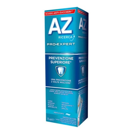 AZ ProExpert Protezione Superiore dentifricio protettivo anti carie 75 ml AZ ProExpert Protezione Superiore dentifricio protettivo anti carie 75 ml