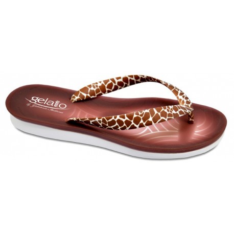 Gelato Giraffe Infradito plantare Cola 39/40