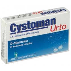 ABI Pharmaceutical Cystoman Urto integratore per vie urinarie 15 compresse effervescenti