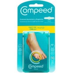 Compeed Calli Medio - Cerotto per i calli dei piedi 10 pezzi