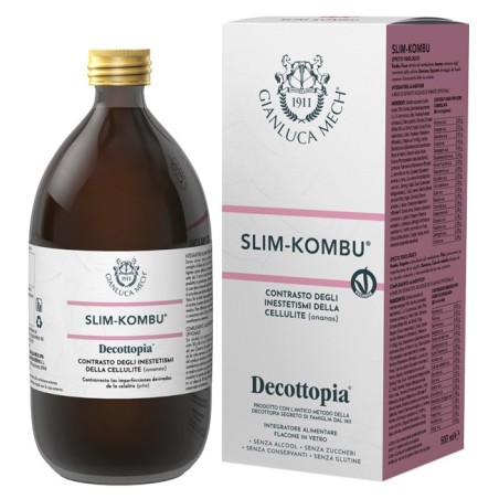 Gianluca Mech Decottopia Slim Kombu integratore drenante anticellulite 500 ml Gianluca Mech Decottopia Slim Kombu integratore drenante anticellulite 500 ml