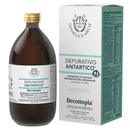 Gianluca Mech Depurativo Antartico integratore emolliente lenitivo per digestione 500 ml Gianluca Mech Depurativo Antartico integratore emolliente lenitivo per digestione 500 ml