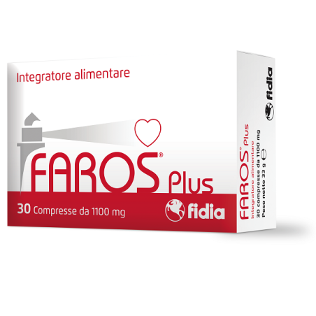 Faros Plus Integratore per il Colesterolo 30 Compresse Faros Plus Integratore per il Colesterolo 30 Compresse
