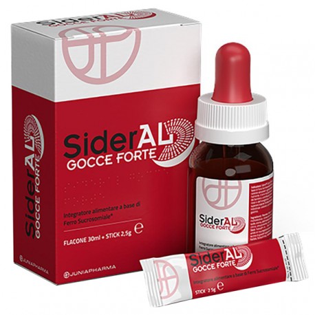 SiderAL Gocce forte integratore a base di ferro sucrosomiale 30 ml