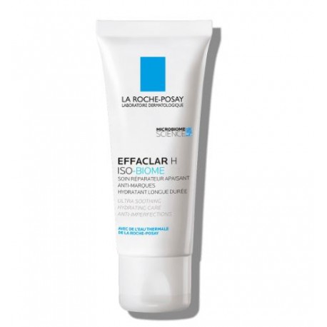 La Roche Posay Effaclar H Iso-Biome crema viso riparatrice pelle grassa sensibile 40 ml