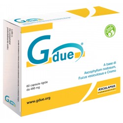Gdue Integratore per il Controllo del Glucosio 60 Capsule