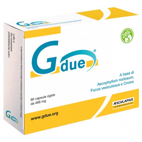 Gdue Integratore per il Controllo del Glucosio 60 Capsule