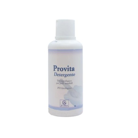 Provita Detergente dermatologico per pelli sensibili pH fisiologico 500 ml Provita Detergente dermatologico per pelli sensibili pH fisiologico 500 ml