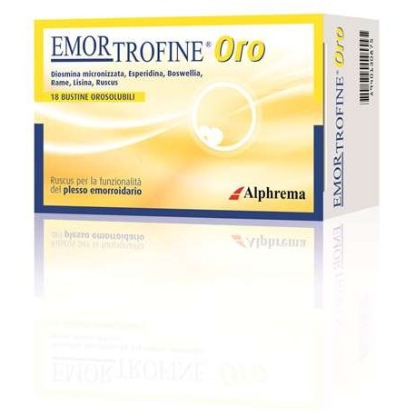 Emortrofine Oro 18 Bustine