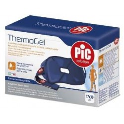 PIC ThermoGel cuscinetto riutilizzabile caldo/freddo con fascia per ginocchio