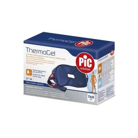 PIC ThermoGel cuscinetto riutilizzabile caldo/freddo con fascia per ginocchio PIC ThermoGel cuscinetto riutilizzabile caldo/freddo con fascia per ginocchio