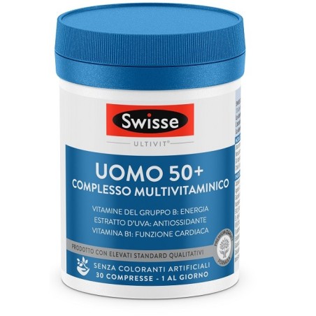 Swisse Uomo 50 + integratore per benessere maschile 30 compresse Swisse Uomo 50 + integratore per benessere maschile 30 compresse